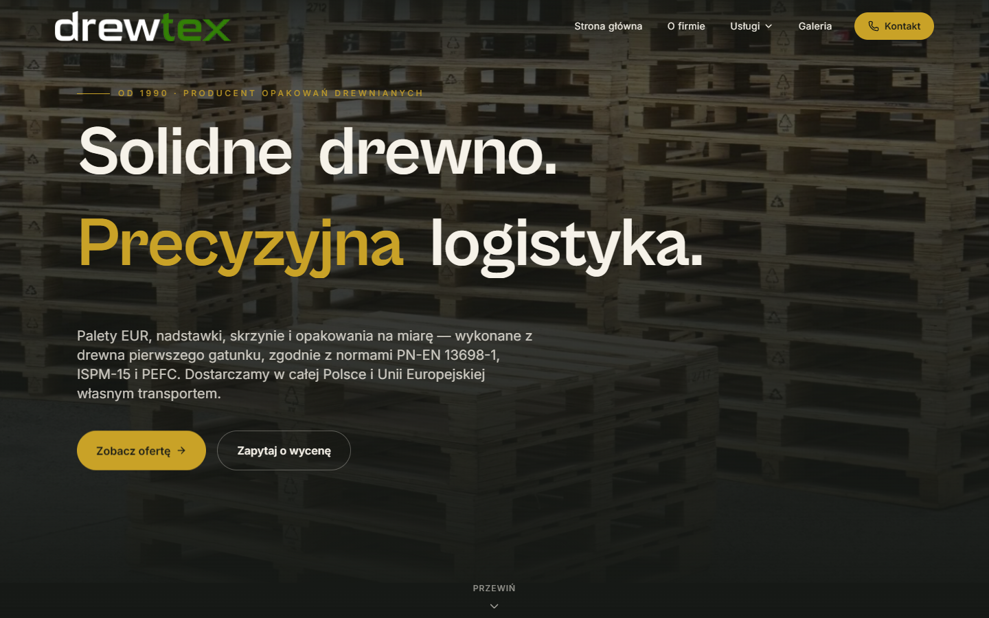 Drewtex — realizacja Kreo Studio